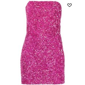 Retrofete Heather Mini Dress Pink